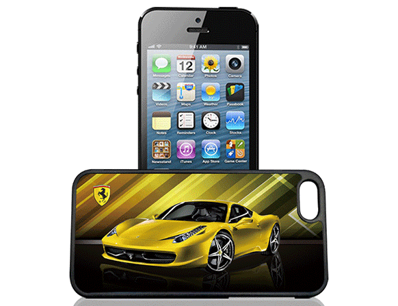 Чехол для телефон JFK 3D Yelow Lamborghini